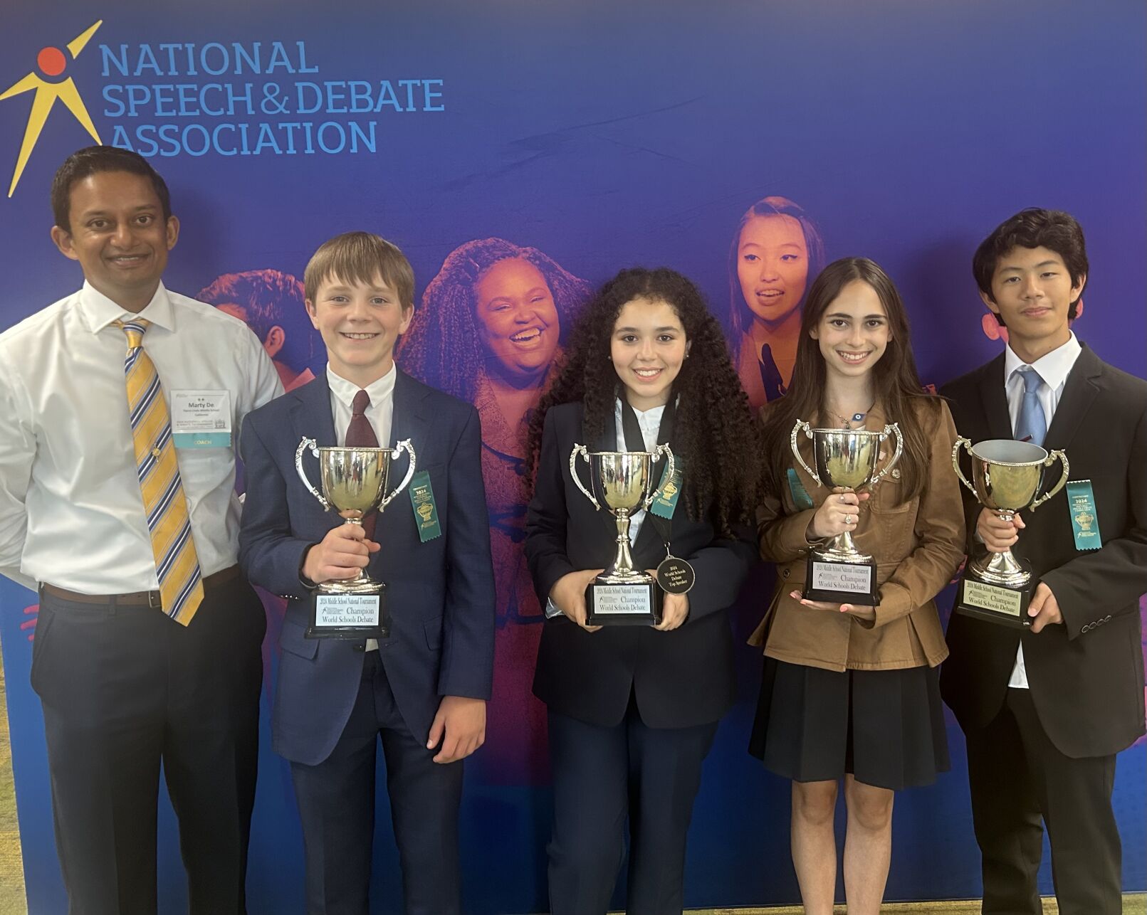 Class Notes: Tierra Linda Middle School World Schools debate team wins